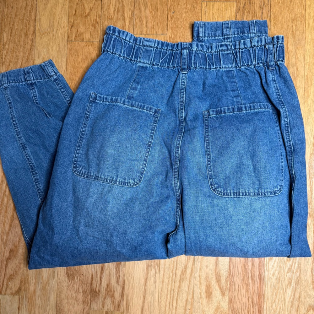Free People Sawyer Pull On Boyfriend Jeans, size S NWT - Picture 5 of 5